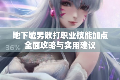 地下城男散打职业技能加点全面攻略与实用建议