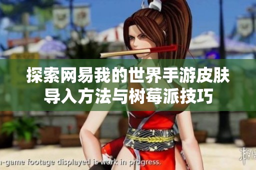探索网易我的世界手游皮肤导入方法与树莓派技巧