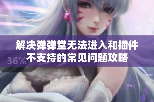 解决弹弹堂无法进入和插件不支持的常见问题攻略