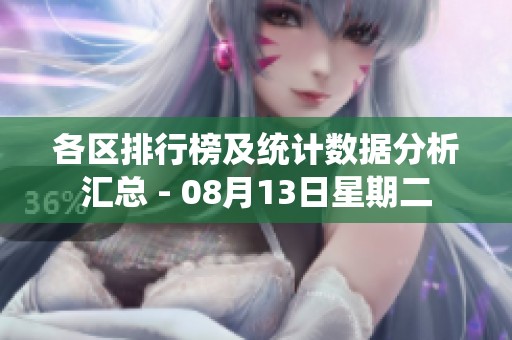 各区排行榜及统计数据分析汇总 - 08月13日星期二