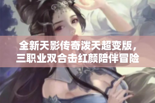 全新天影传奇泼天超变版，三职业双合击红颜陪伴冒险之旅