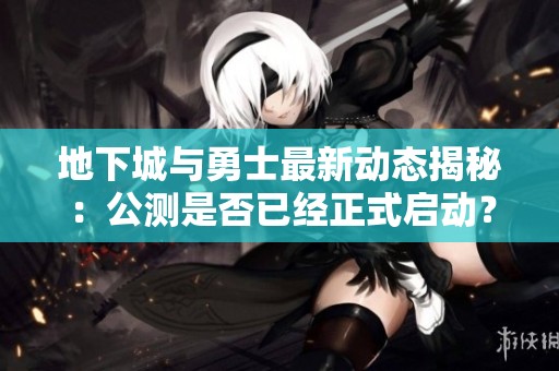 地下城与勇士最新动态揭秘：公测是否已经正式启动？
