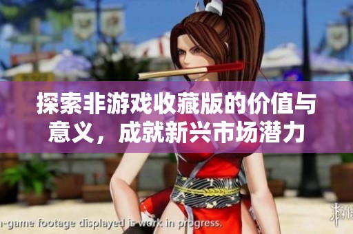 探索非游戏收藏版的价值与意义，成就新兴市场潜力