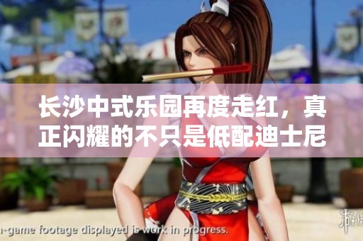 长沙中式乐园再度走红，真正闪耀的不只是低配迪士尼