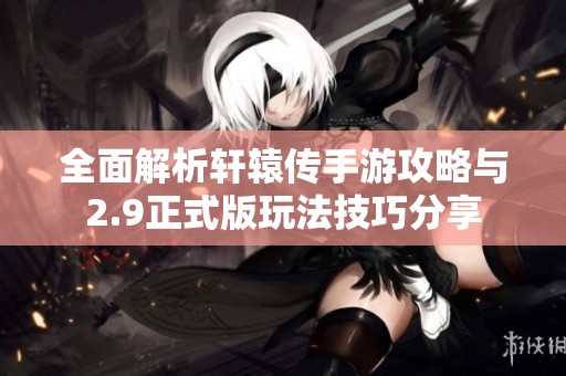 全面解析轩辕传手游攻略与2.9正式版玩法技巧分享