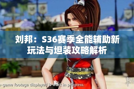刘邦：S36赛季全能辅助新玩法与坦装攻略解析