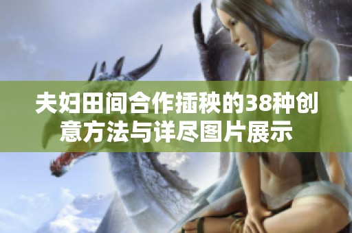 夫妇田间合作插秧的38种创意方法与详尽图片展示