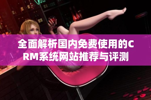 全面解析国内免费使用的CRM系统网站推荐与评测