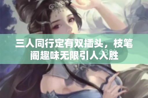 三人同行定有双插头，枝笔阁趣味无限引人入胜