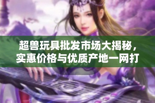 超兽玩具批发市场大揭秘，实惠价格与优质产地一网打尽