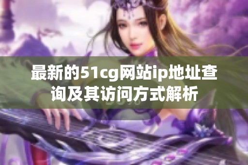 最新的51cg网站ip地址查询及其访问方式解析
