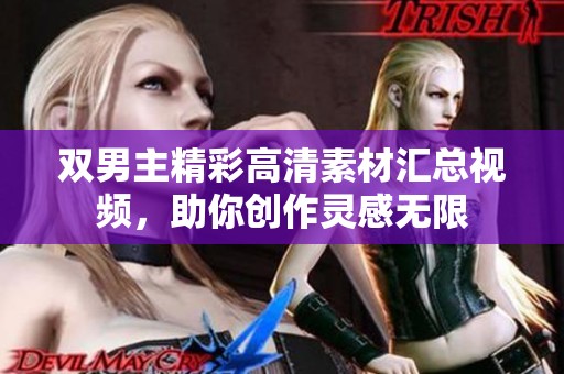 双男主精彩高清素材汇总视频，助你创作灵感无限