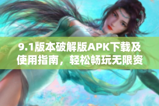 9.1版本破解版APK下载及使用指南，轻松畅玩无限资源