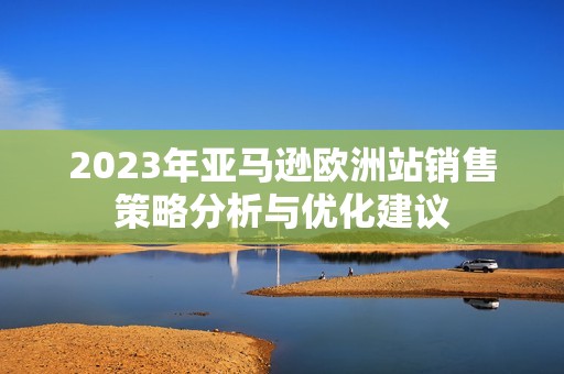 2023年亚马逊欧洲站销售策略分析与优化建议