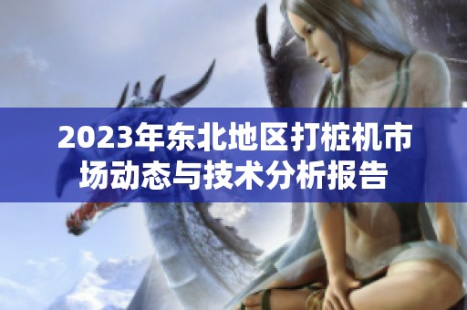 2023年东北地区打桩机市场动态与技术分析报告