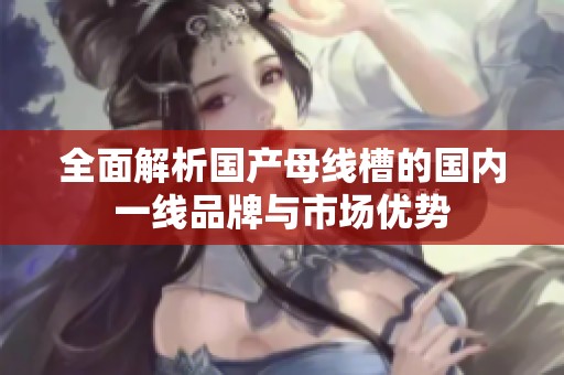 全面解析国产母线槽的国内一线品牌与市场优势
