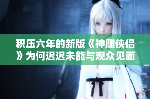 积压六年的新版《神雕侠侣》为何迟迟未能与观众见面