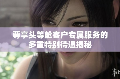 尊享头等舱客户专属服务的多重特别待遇揭秘