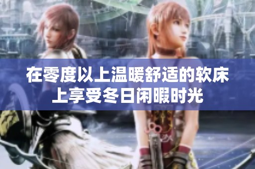 在零度以上温暖舒适的软床上享受冬日闲暇时光