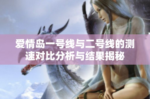 爱情岛一号线与二号线的测速对比分析与结果揭秘