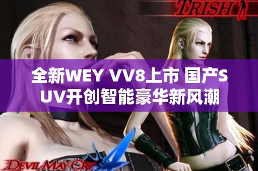 全新WEY VV8上市 国产SUV开创智能豪华新风潮