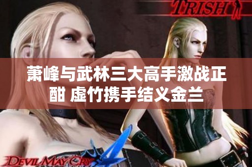 萧峰与武林三大高手激战正酣 虚竹携手结义金兰
