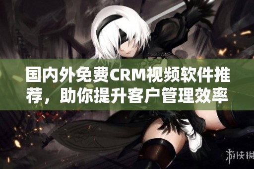 国内外免费CRM视频软件推荐，助你提升客户管理效率