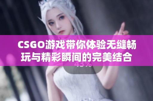 CSGO游戏带你体验无缝畅玩与精彩瞬间的完美结合