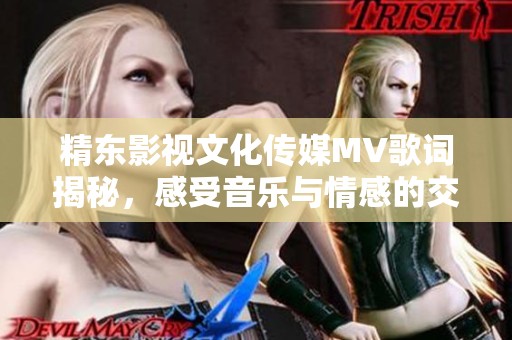 精东影视文化传媒MV歌词揭秘，感受音乐与情感的交融魅力