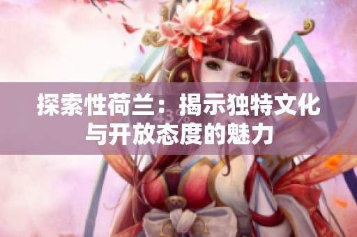 探索性荷兰：揭示独特文化与开放态度的魅力
