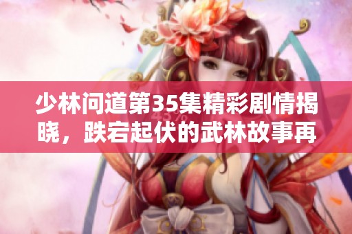 少林问道第35集精彩剧情揭晓，跌宕起伏的武林故事再度上演