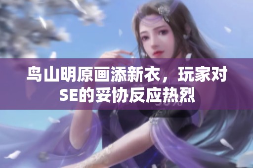 鸟山明原画添新衣，玩家对SE的妥协反应热烈