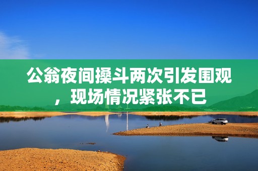 公翁夜间搡斗两次引发围观，现场情况紧张不已