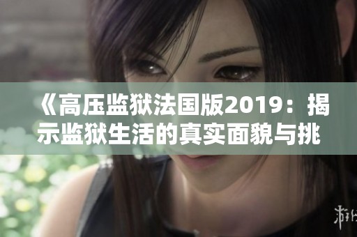 《高压监狱法国版2019：揭示监狱生活的真实面貌与挑战》