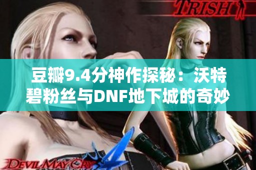 豆瓣9.4分神作探秘：沃特碧粉丝与DNF地下城的奇妙世界