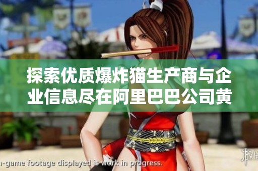 探索优质爆炸猫生产商与企业信息尽在阿里巴巴公司黄页