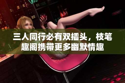 三人同行必有双插头，枝笔趣阁携带更多幽默情趣
