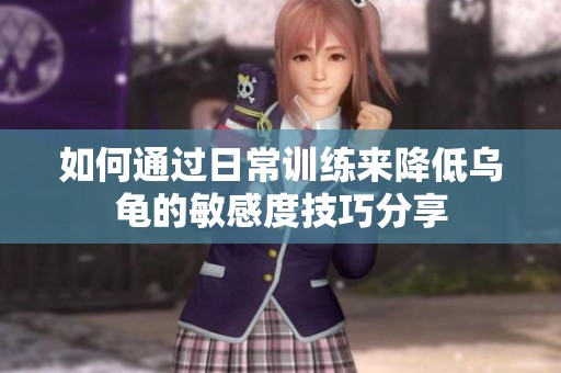 如何通过日常训练来降低乌龟的敏感度技巧分享