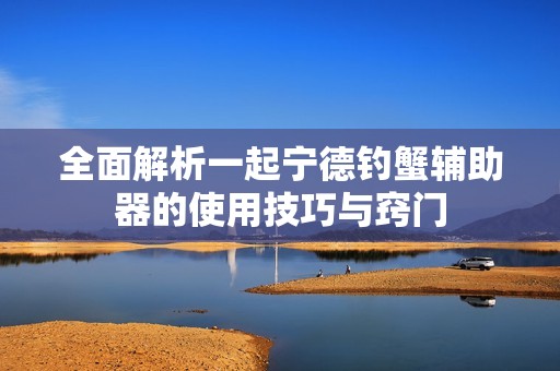 全面解析一起宁德钓蟹辅助器的使用技巧与窍门