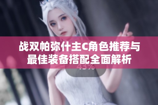 战双帕弥什主C角色推荐与最佳装备搭配全面解析