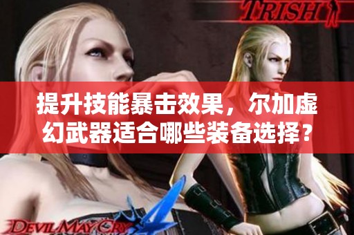 提升技能暴击效果，尔加虚幻武器适合哪些装备选择？