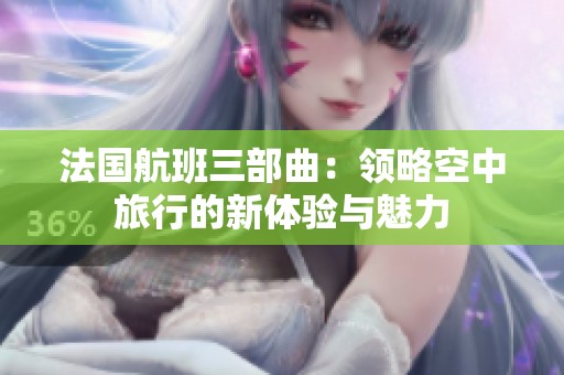 法国航班三部曲：领略空中旅行的新体验与魅力