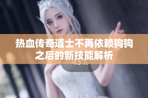 热血传奇道士不再依赖狗狗之后的新技能解析