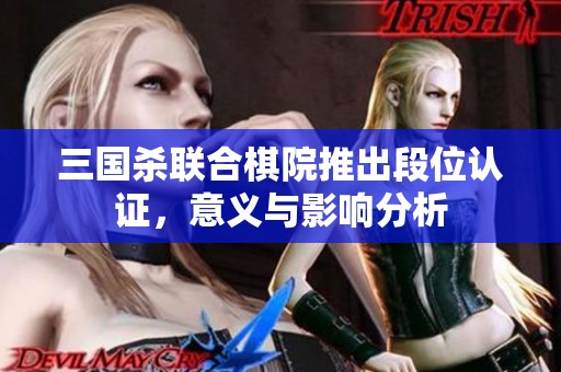 三国杀联合棋院推出段位认证，意义与影响分析