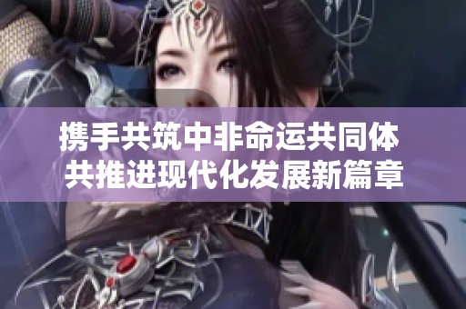 携手共筑中非命运共同体 共推进现代化发展新篇章