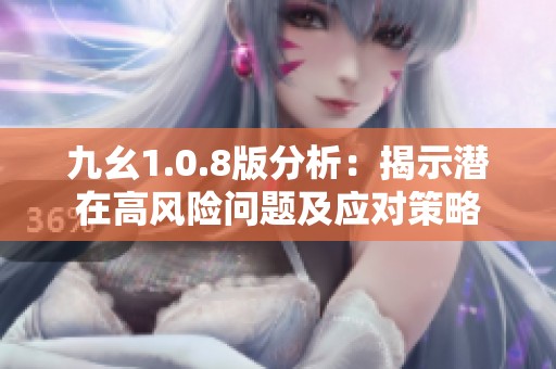 九幺1.0.8版分析：揭示潜在高风险问题及应对策略