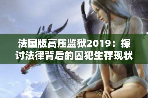 法国版高压监狱2019：探讨法律背后的囚犯生存现状与挑战