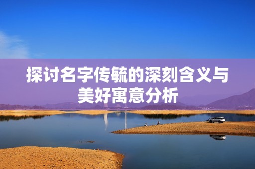 探讨名字传毓的深刻含义与美好寓意分析