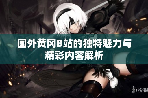 国外黄冈B站的独特魅力与精彩内容解析