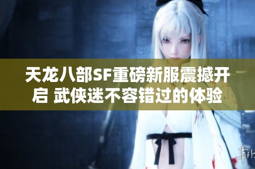 天龙八部SF重磅新服震撼开启 武侠迷不容错过的体验